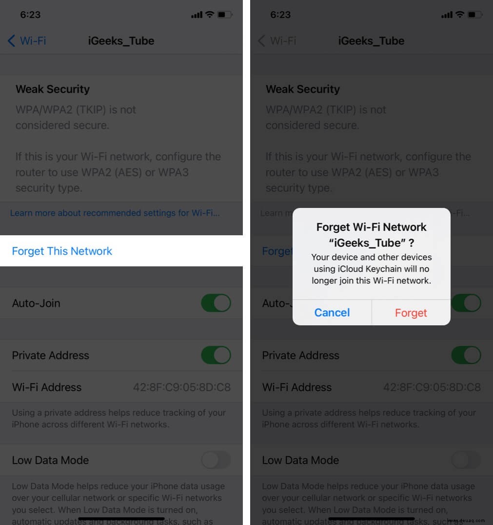 Wi-Fi funktioniert nicht in iOS 15 auf iPhone oder iPad? 10 Möglichkeiten, es zu beheben! 