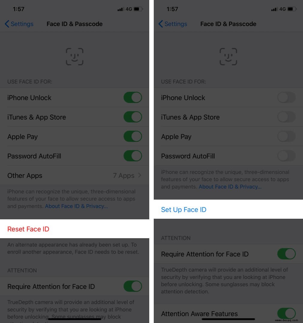 So entsperren Sie Ihr iPhone mit Face ID, während Sie eine Maske tragen (iOS 15.4 aktualisiert) 