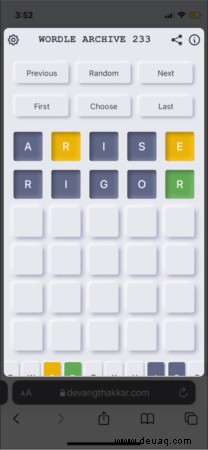 So spielen Sie Wordle auf dem iPhone:Tipps und Tricks, um es zu meistern 