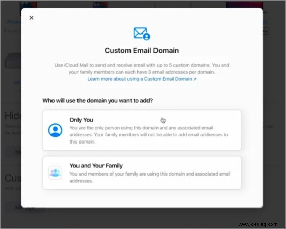 So verwenden Sie benutzerdefinierte E-Mail-Domänen mit ‌iCloud‌ Mail 