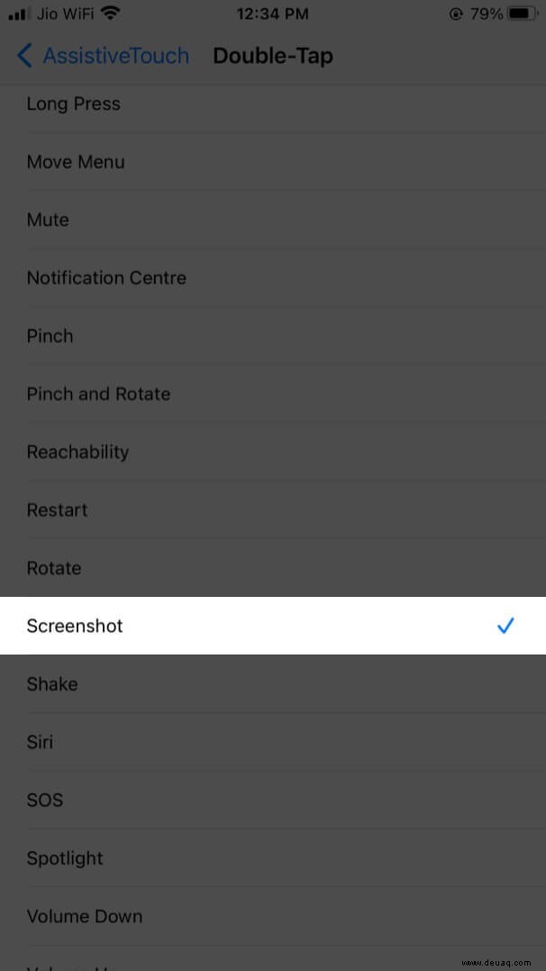 So machen Sie einen Screenshot auf dem iPhone ohne Tasten (3 einfache Hacks) 