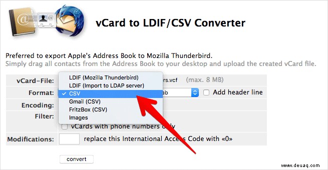 So exportieren Sie Ihre iPhone-Kontakte als VCF nach Excel 