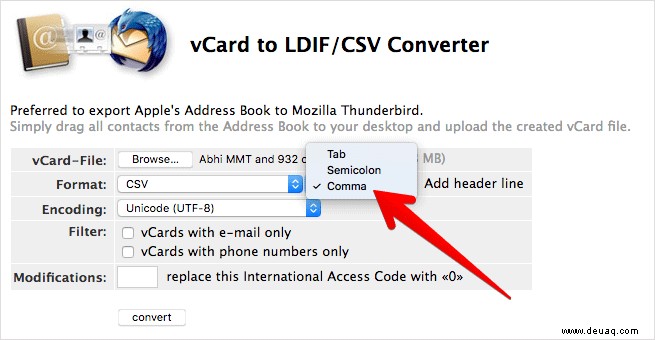 So exportieren Sie Ihre iPhone-Kontakte als VCF nach Excel 
