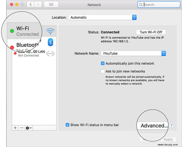 Wi-Fi funktioniert nicht auf Mac mit macOS Monterey? Wie man es repariert 