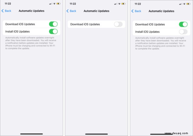 So stoppen Sie ein laufendes iPhone-Update (iOS 15 aktualisiert) 