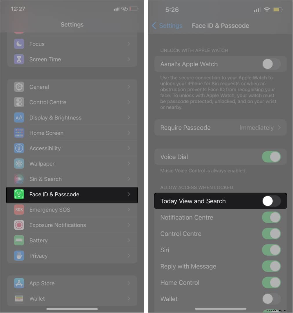 So entfernen Sie den Musikplayer vom iPhone-Sperrbildschirm (iOS 15) 