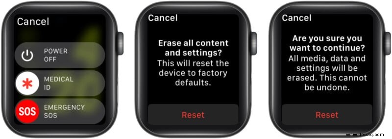 So entkoppeln Sie die Apple Watch mit oder ohne iPhone 