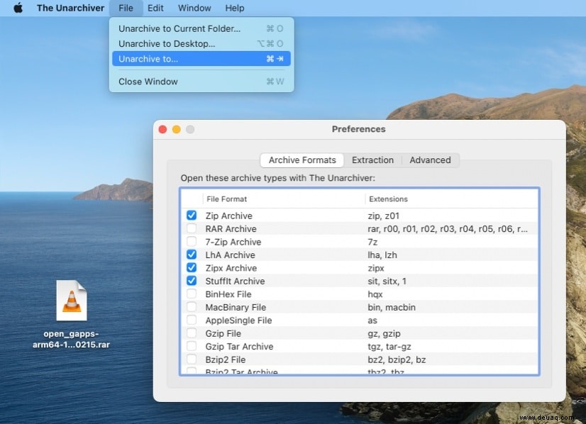 So öffnen Sie RAR-Dateien auf dem Mac:2 einfache Möglichkeiten 
