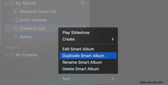 So verwenden Sie intelligente Alben in Fotos auf dem Mac 