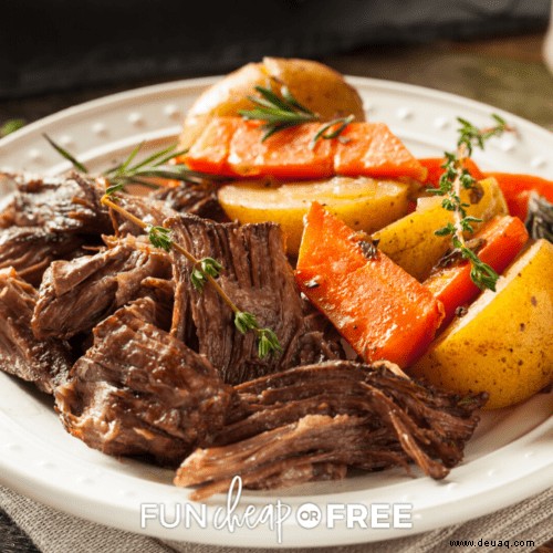 Das einfachste Schmorbraten-Rezept aller Zeiten im Crockpot 