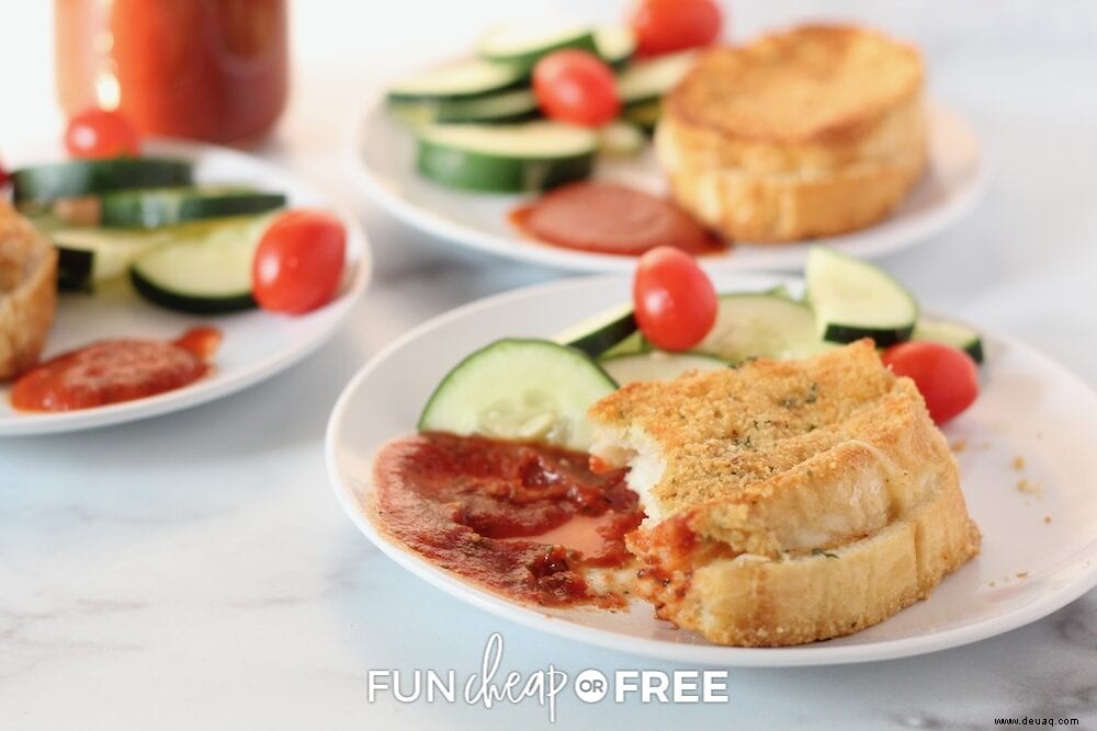 Das neue Lieblingsrezept Ihrer Familie für gebackene italienische Sandwiches! 