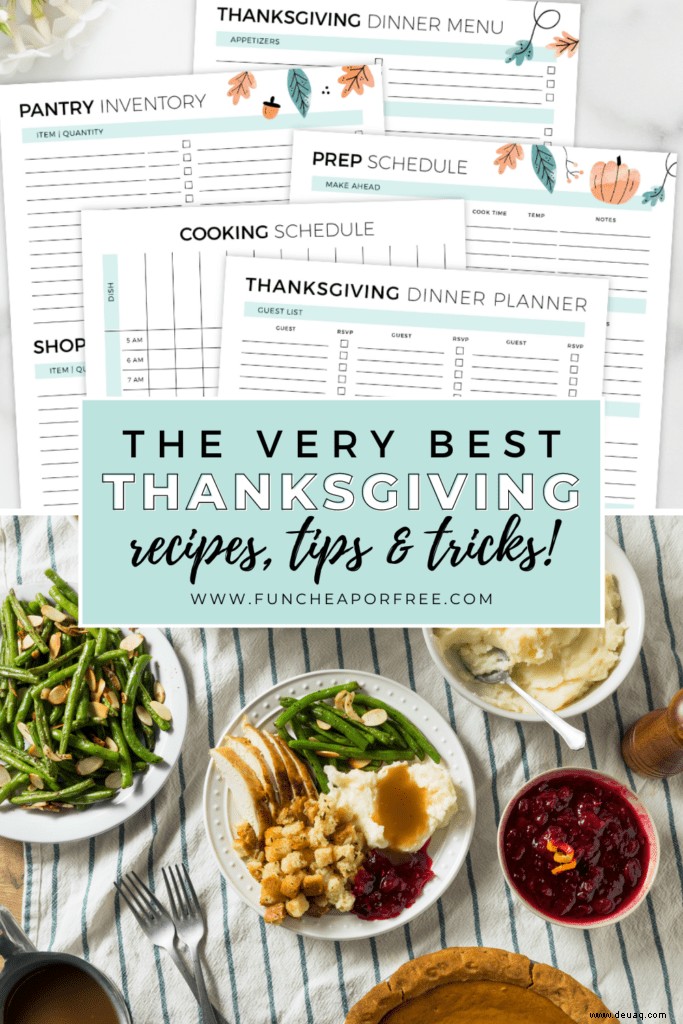 Ultimative Thanksgiving-Dinner-Rezepte, Ideen, Tipps und mehr! 