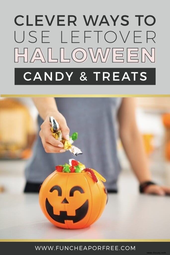 20 erstaunliche Möglichkeiten, übrig gebliebene Halloween-Süßigkeiten zu verwenden 