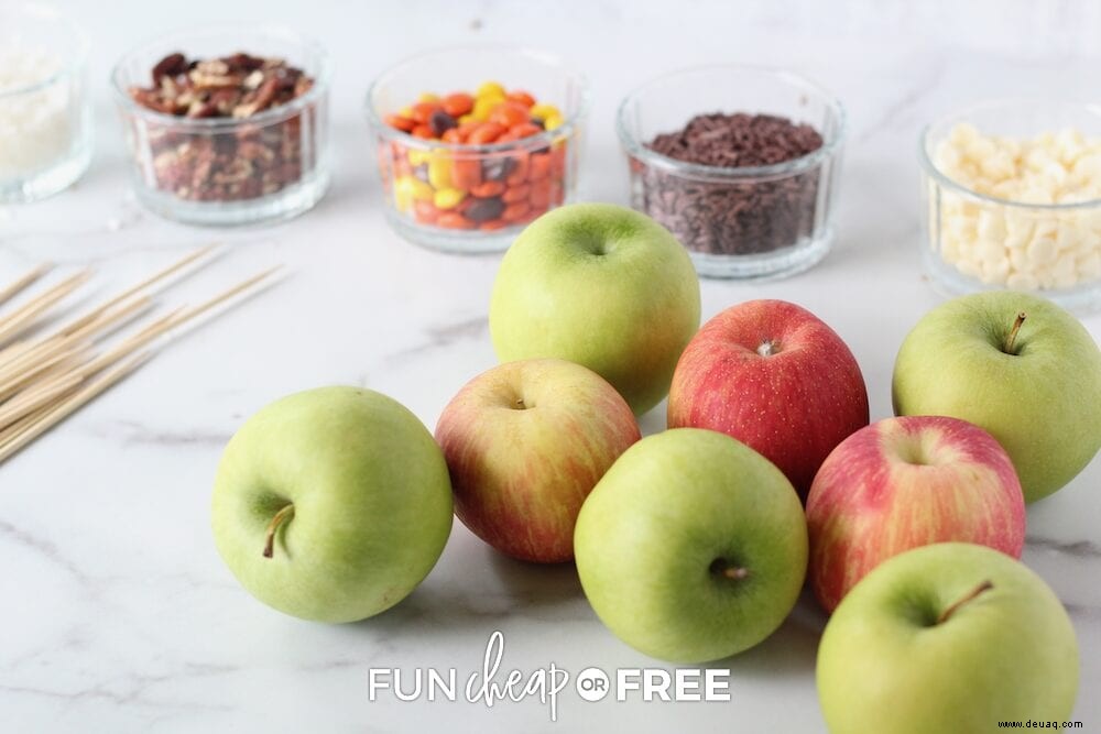 Einfache Karamell-Apfelriegel-Ideen zum Feiern! 