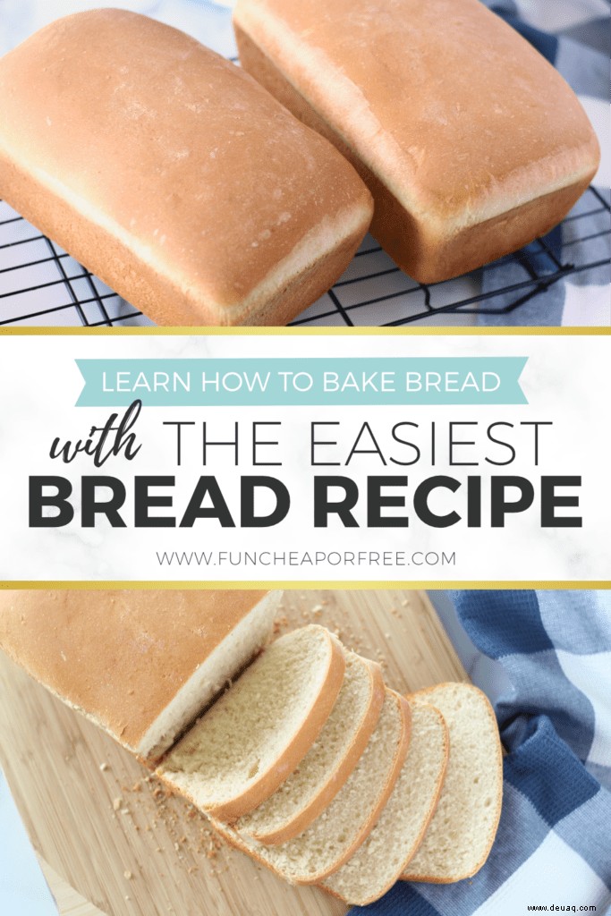 Wie man Brot backt – ein einfaches Brotrezept, das jeder machen kann! 