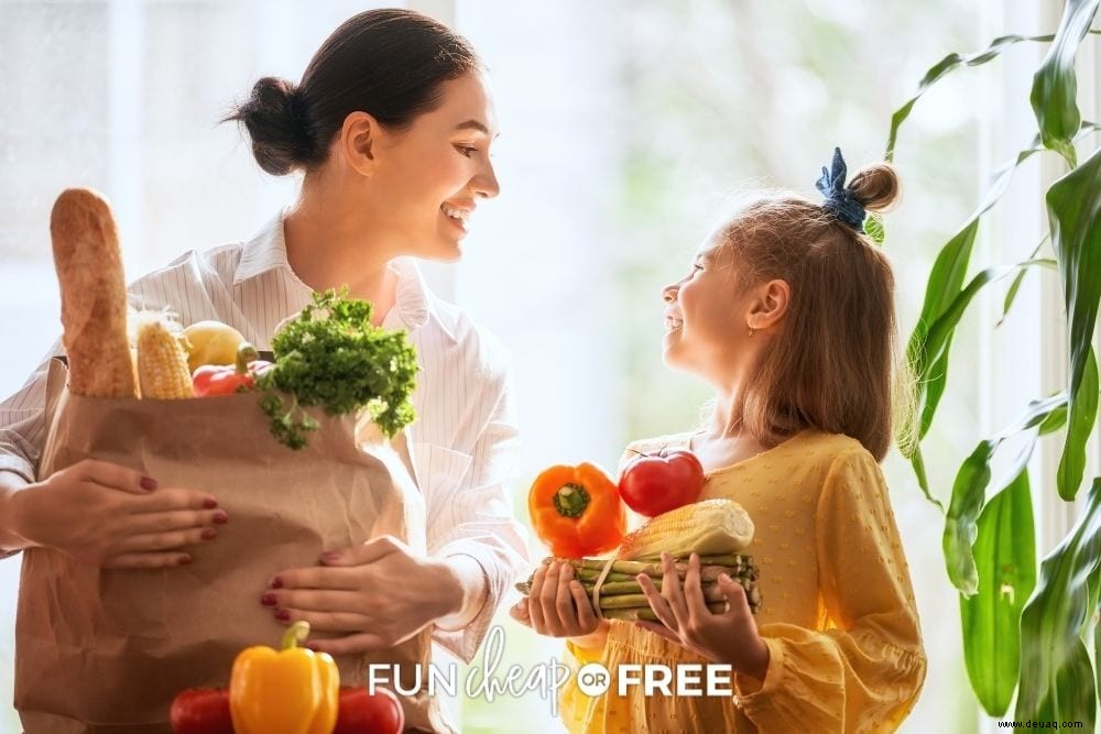 Gesundes Essen mit kleinem Budget:So ernähren Sie Ihre Familie mit Bio-Lebensmitteln 