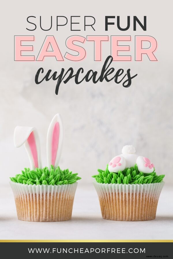 Ideen für Oster-Cupcakes + Das beste Rezept für Vanille-Cupcakes 