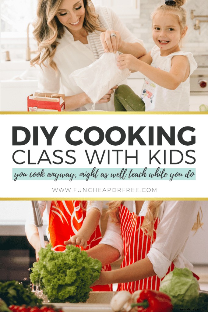 DIY-Kochkurs:Bringen Sie Ihre Kinder zum Kochen und sorgen Sie nicht für Stress 