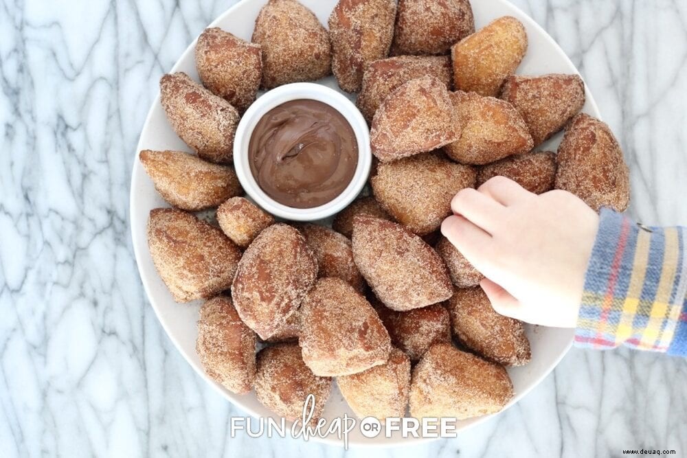 Ein schnelles und einfaches Donut-Loch-Rezept! 