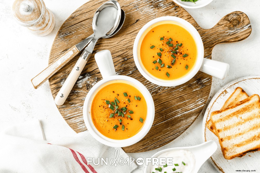 Butternut-Kürbis-Suppe:Die einfachste und erstaunlichste der Welt. Je. 