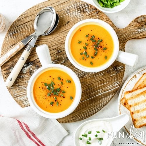 Butternut-Kürbis-Suppe:Die einfachste und erstaunlichste der Welt. Je. 