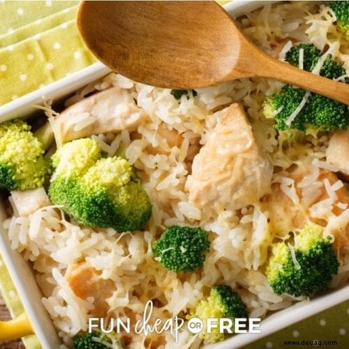 Easy Chicken Broccoli Rice Casserole – Das Gefriergericht der Champions! 