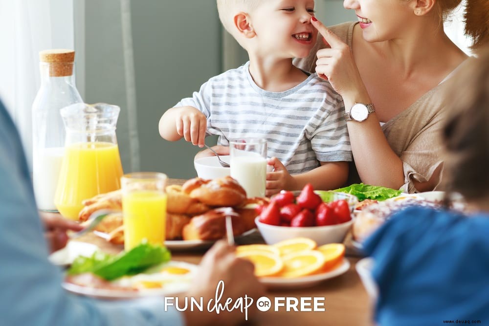 Die Bedeutung des Abendessens als Familie + Tipps, damit das Abendessen Spaß macht! 