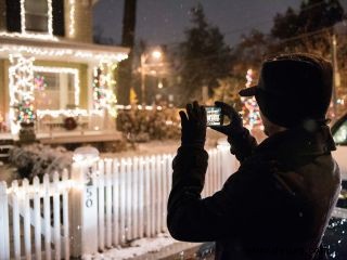 13 Tipps zum Fotografieren von Weihnachtslichtern 