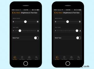 So ändern Sie die Textgröße auf Ihrer Apple Watch 