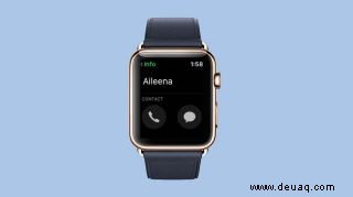 Wie man mit der Apple Watch telefoniert 