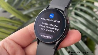 So richten Sie die Samsung Galaxy Watch 4 ein 