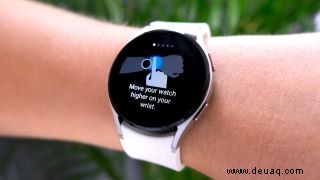 So verwenden Sie die Samsung Galaxy Watch 4, um die Körperzusammensetzung zu messen 