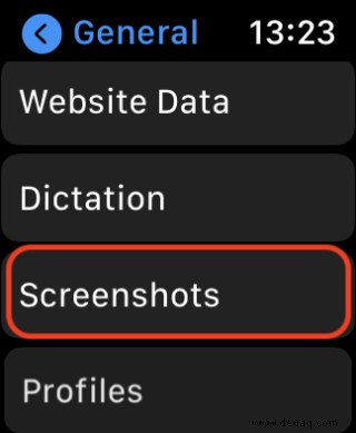 So erstellen Sie einen Screenshot auf der Apple Watch 