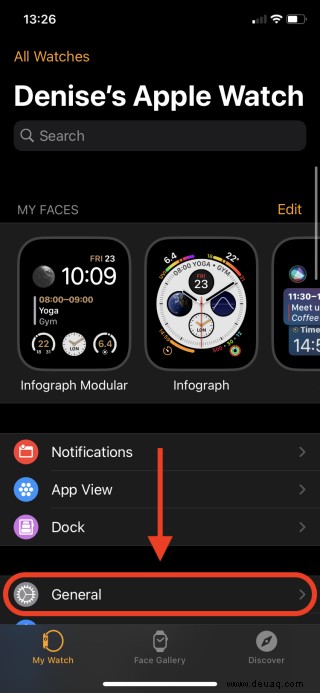 So erstellen Sie einen Screenshot auf der Apple Watch 