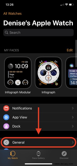 So erstellen Sie einen Screenshot auf der Apple Watch 