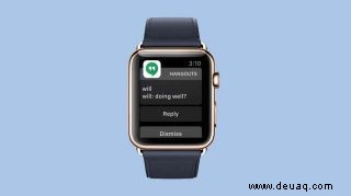 So verwenden Sie Google Hangouts auf Ihrer Apple Watch 