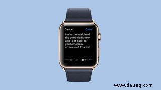 So lesen, senden und löschen Sie E-Mails von Ihrer Apple Watch 