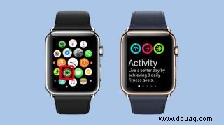 So wechseln Sie zwischen Apple Watch-Apps 