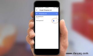 So erstellen und teilen Sie eine Einkaufsliste auf Google Home 