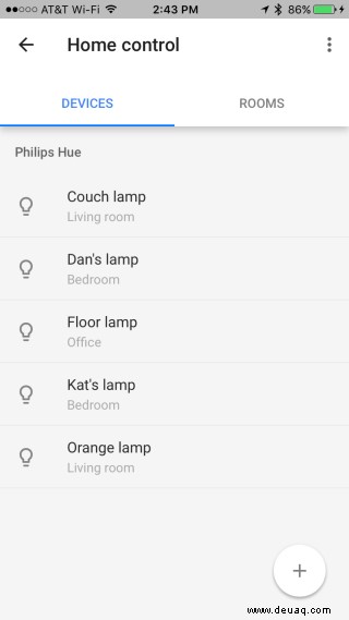 So verbinden Sie Philips Hue mit Google Home 