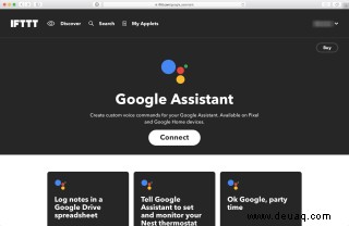 So verbinden Sie Google Home mit IFTTT 