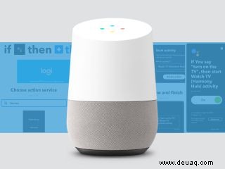 So verbinden Sie Ihre Logitech Harmony-Fernbedienung mit Google Home 