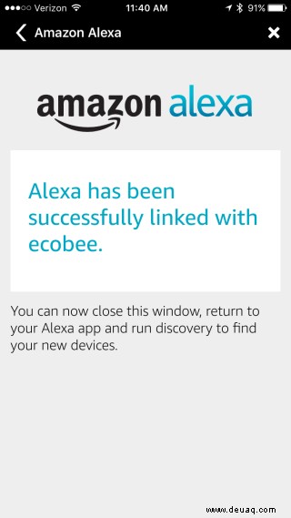 So verbinden Sie Ihren Ecobee 3 mit Amazon Echo 