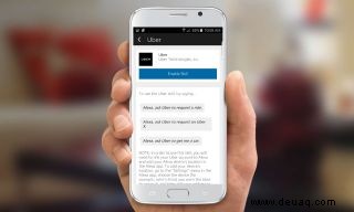 So bestellen Sie ein Uber vom Amazon Echo 