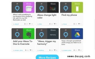 So verbinden Sie Ihr Amazon Echo mit IFTTT 