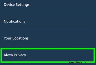 So sehen und löschen Sie Alexas-Aufzeichnungen von Ihnen 