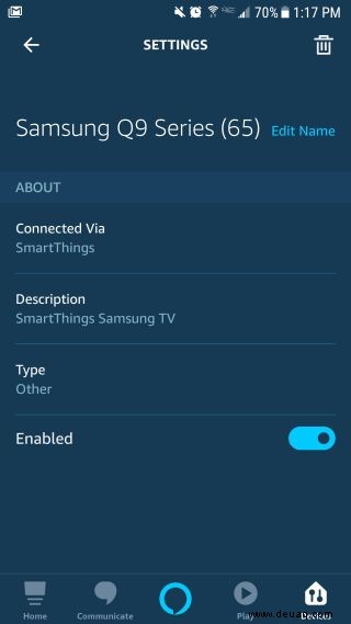 So verbinden Sie Ihren Samsung Smart TV mit Alexa 