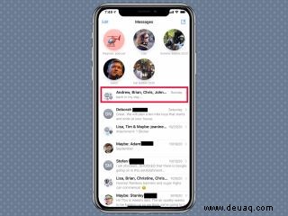 iOS 14:So pinnen Sie eine Konversation in der Nachrichten-App 