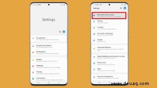 So fügen Sie dem Galaxy S20 einen Fingerabdruckscan hinzu 