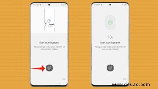 So fügen Sie dem Galaxy S20 einen Fingerabdruckscan hinzu 